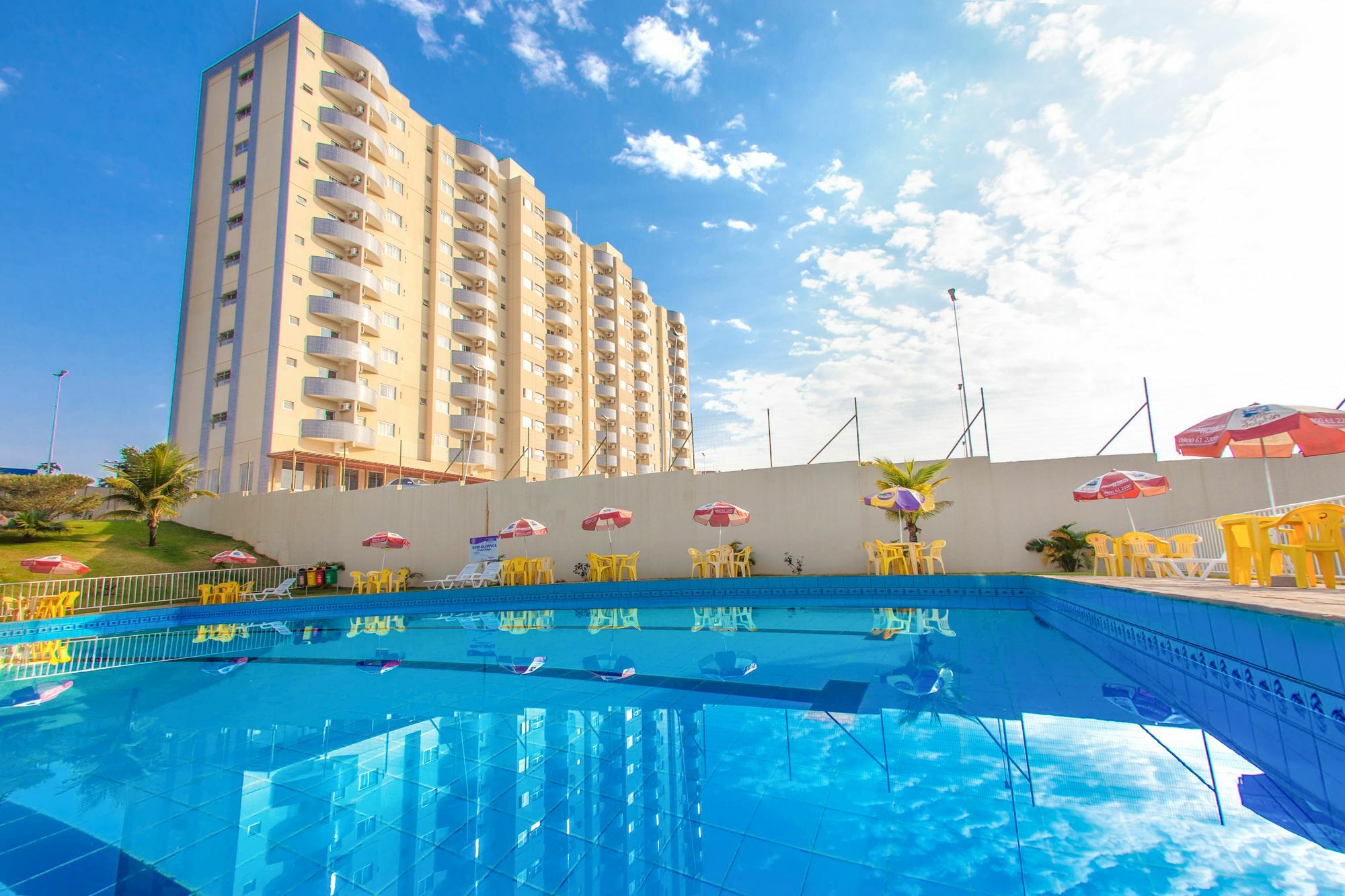Ferienwohnung Golden Dolphin Express - Flat Caldas Novas Exterior foto